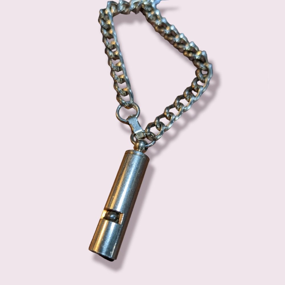 Metal Whistle Bracelet - Safety and Fashion
